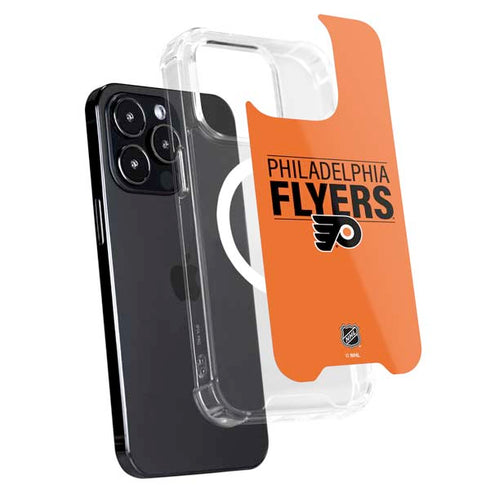 NHL Philadelphia Flyers Lineup iPhone 15 Pro MagSafe Case